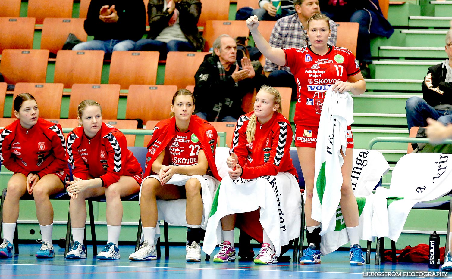 Skövde HF-Skuru IK 23-28,dam,Arena Skövde,Skövde,Sverige,Handboll,,2014,95679