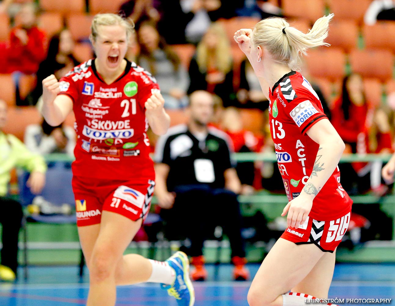 Skövde HF-Skuru IK 23-28,dam,Arena Skövde,Skövde,Sverige,Handboll,,2014,95685