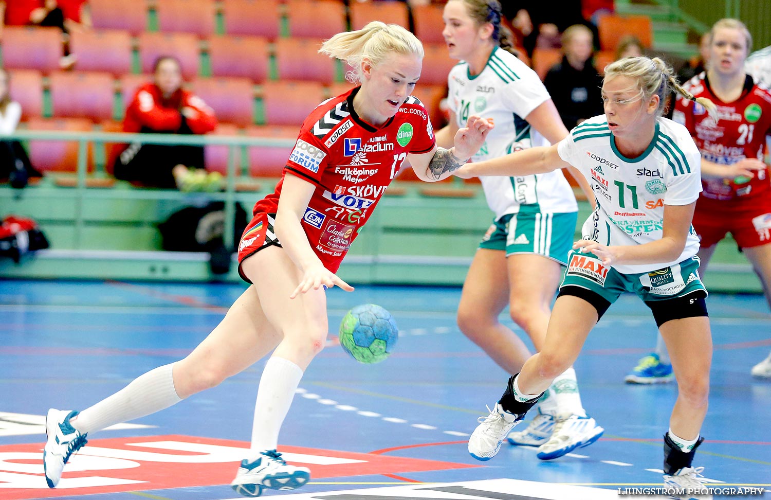 Skövde HF-Skuru IK 23-28,dam,Arena Skövde,Skövde,Sverige,Handboll,,2014,95706