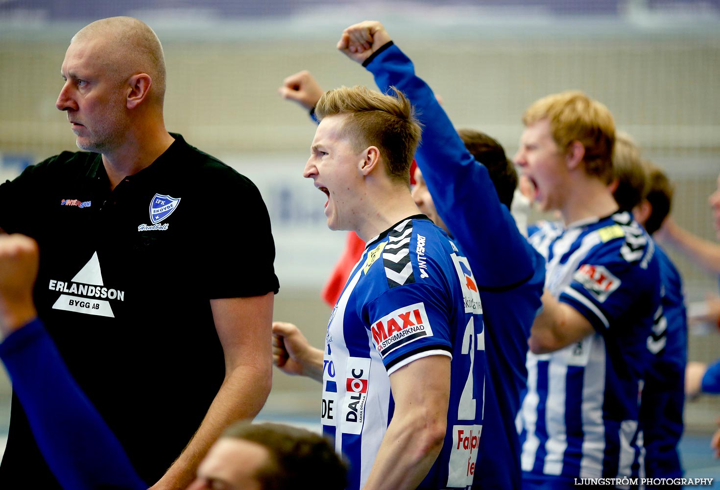 IFK Skövde HK-HK Drott Halmstad 30-35,herr,Arena Skövde,Skövde,Sverige,Handboll,,2014,97439