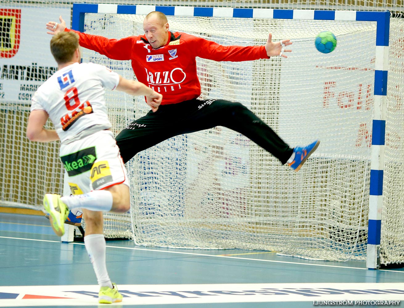 IFK Skövde HK-HK Drott Halmstad 30-35,herr,Arena Skövde,Skövde,Sverige,Handboll,,2014,97445