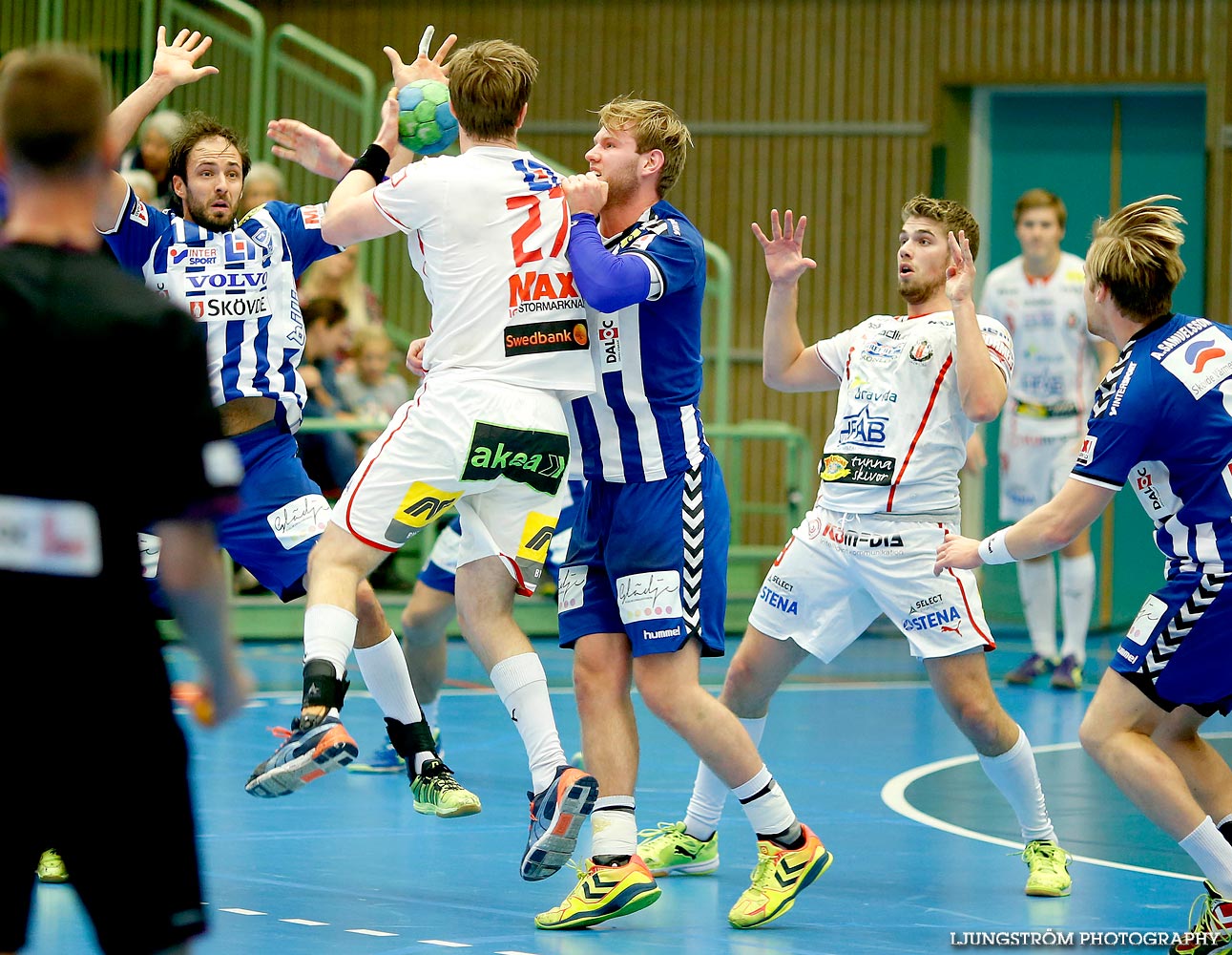 IFK Skövde HK-HK Drott Halmstad 30-35,herr,Arena Skövde,Skövde,Sverige,Handboll,,2014,97448