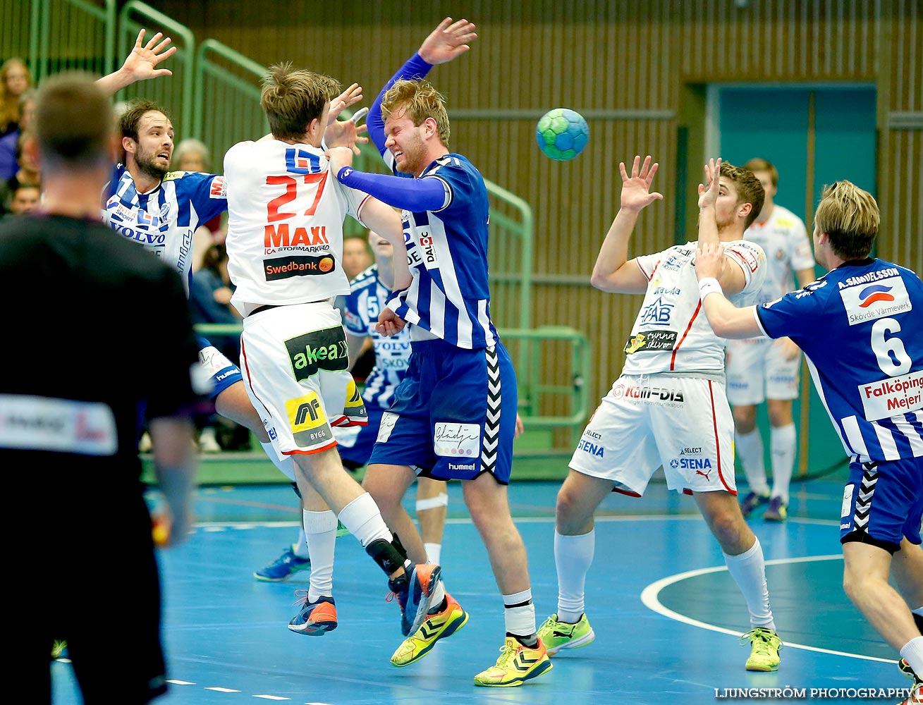 IFK Skövde HK-HK Drott Halmstad 30-35,herr,Arena Skövde,Skövde,Sverige,Handboll,,2014,97449