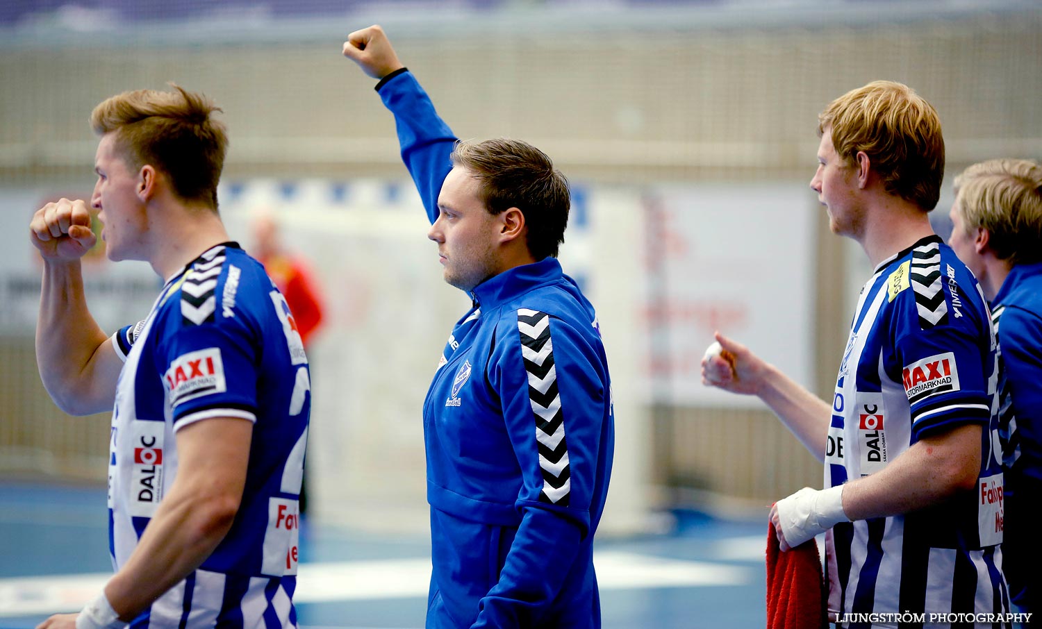 IFK Skövde HK-HK Drott Halmstad 30-35,herr,Arena Skövde,Skövde,Sverige,Handboll,,2014,97461