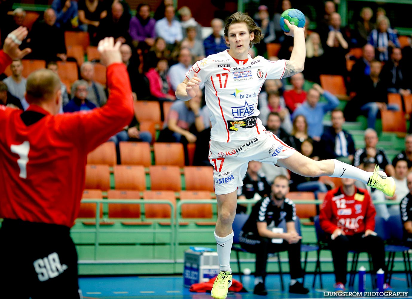 IFK Skövde HK-HK Drott Halmstad 30-35,herr,Arena Skövde,Skövde,Sverige,Handboll,,2014,97471