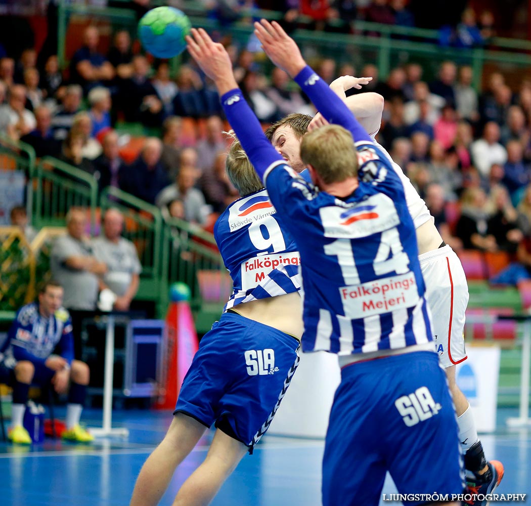 IFK Skövde HK-HK Drott Halmstad 30-35,herr,Arena Skövde,Skövde,Sverige,Handboll,,2014,97473