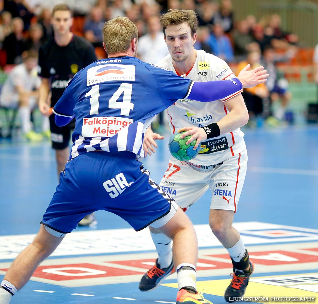 IFK Skövde HK-HK Drott Halmstad 30-35,herr,Arena Skövde,Skövde,Sverige,Handboll,,2014,97476