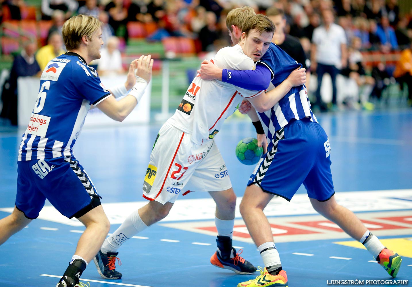 IFK Skövde HK-HK Drott Halmstad 30-35,herr,Arena Skövde,Skövde,Sverige,Handboll,,2014,97478