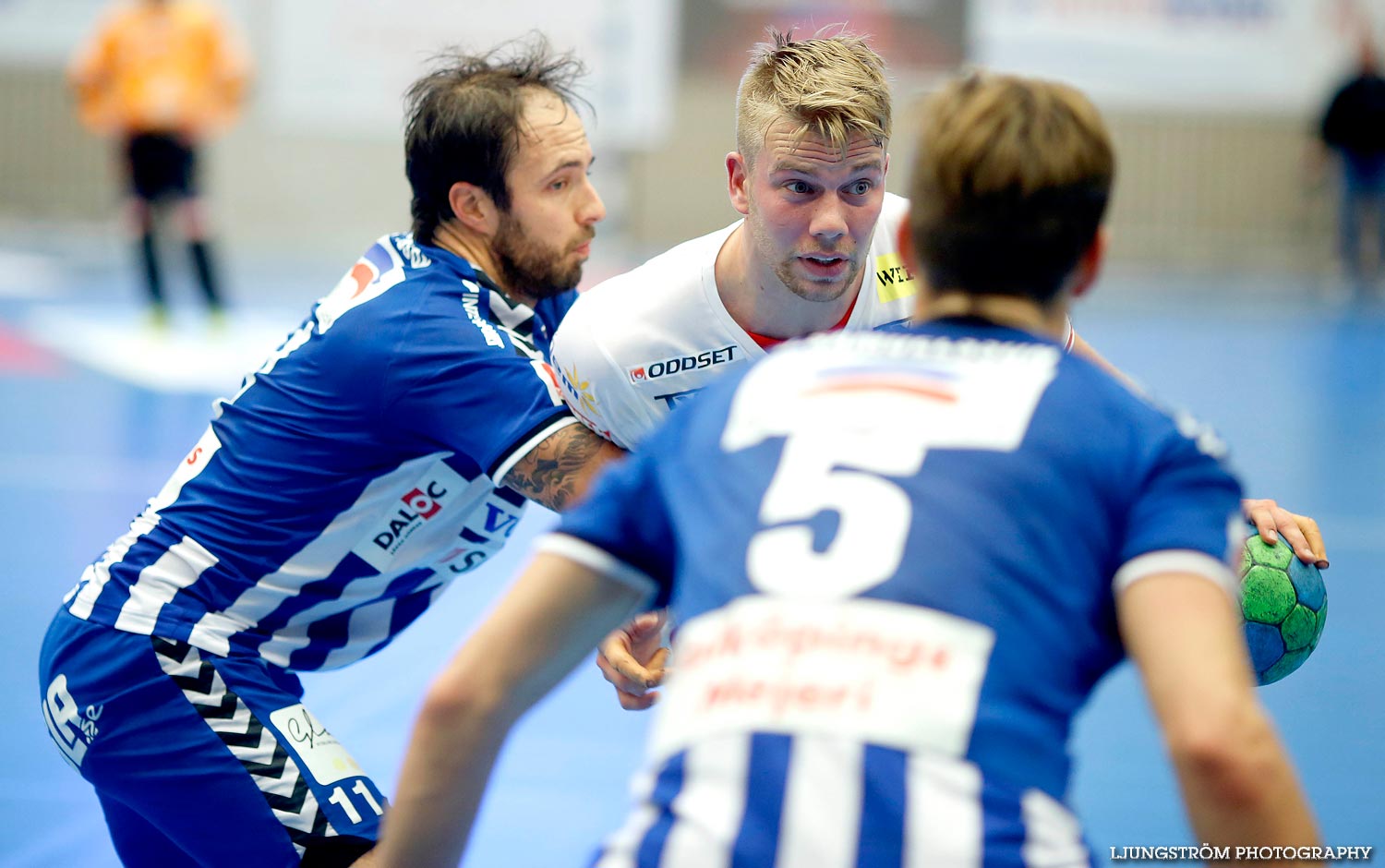 IFK Skövde HK-HK Drott Halmstad 30-35,herr,Arena Skövde,Skövde,Sverige,Handboll,,2014,97480