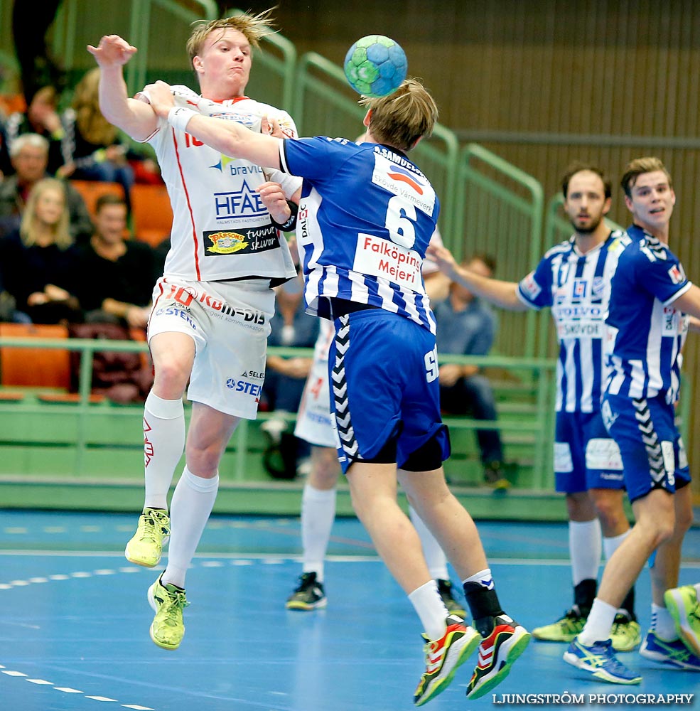 IFK Skövde HK-HK Drott Halmstad 30-35,herr,Arena Skövde,Skövde,Sverige,Handboll,,2014,97489