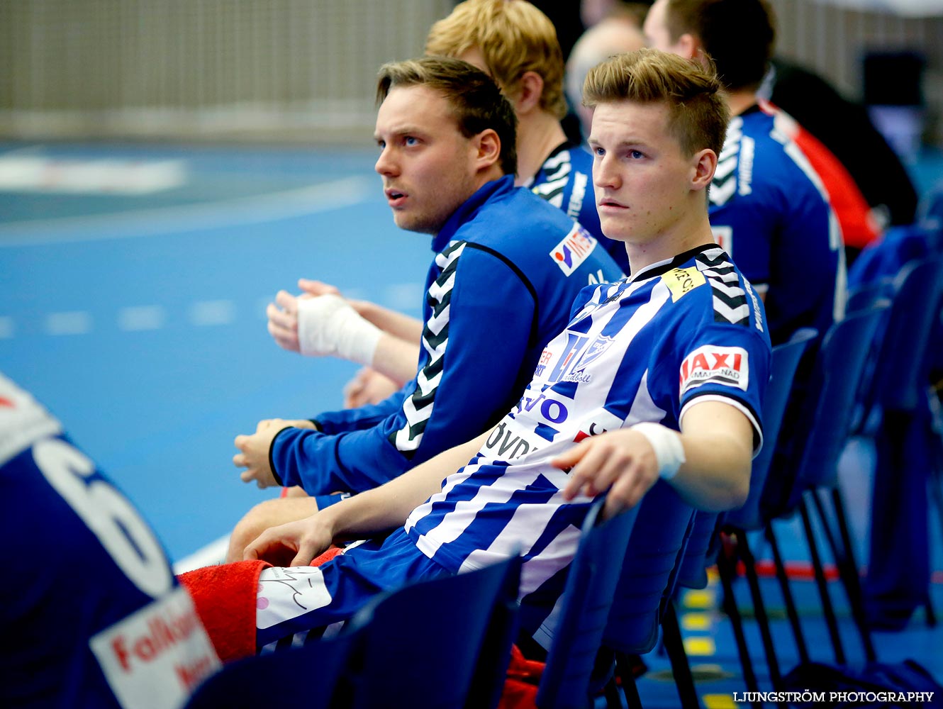 IFK Skövde HK-HK Drott Halmstad 30-35,herr,Arena Skövde,Skövde,Sverige,Handboll,,2014,97495