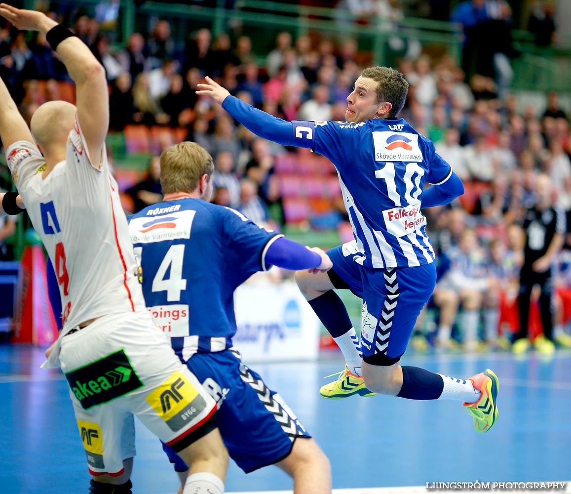 IFK Skövde HK-HK Drott Halmstad 30-35,herr,Arena Skövde,Skövde,Sverige,Handboll,,2014,97530