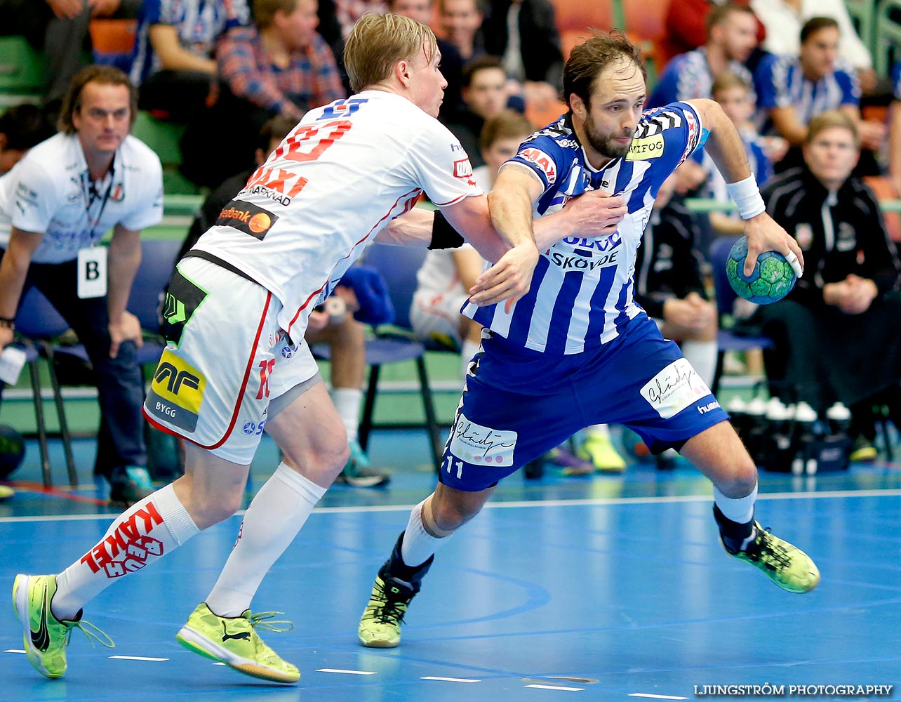 IFK Skövde HK-HK Drott Halmstad 30-35,herr,Arena Skövde,Skövde,Sverige,Handboll,,2014,97541