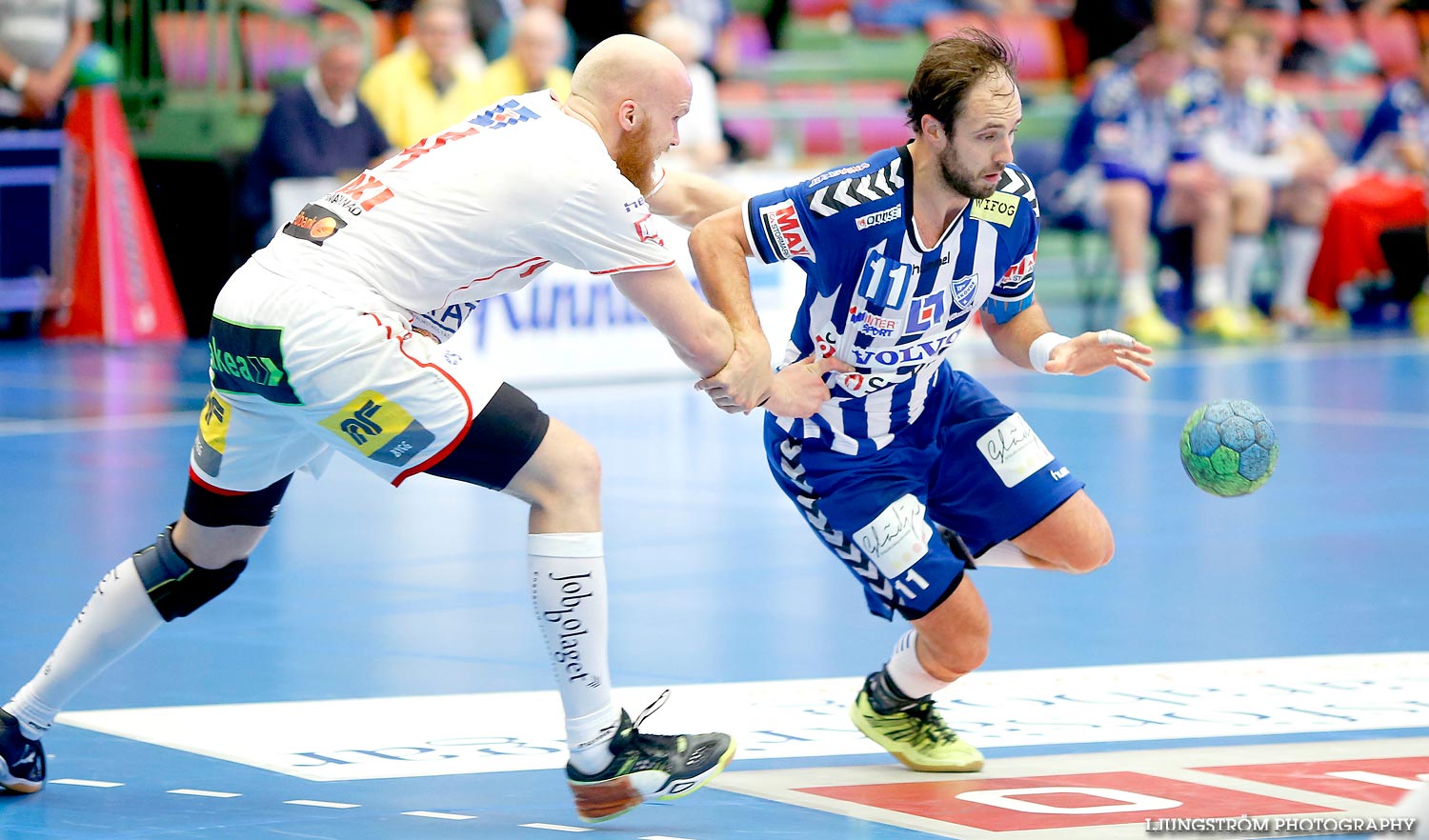 IFK Skövde HK-HK Drott Halmstad 30-35,herr,Arena Skövde,Skövde,Sverige,Handboll,,2014,97551