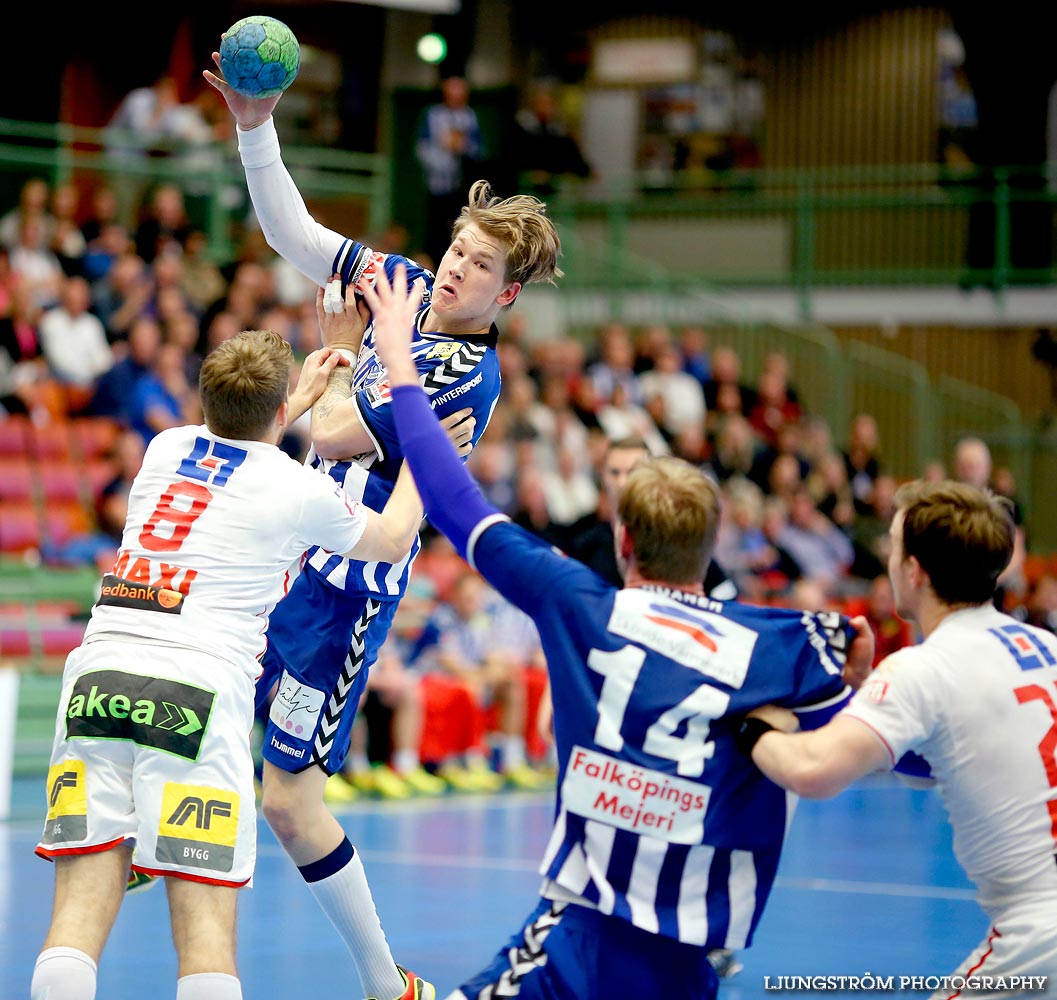 IFK Skövde HK-HK Drott Halmstad 30-35,herr,Arena Skövde,Skövde,Sverige,Handboll,,2014,97552