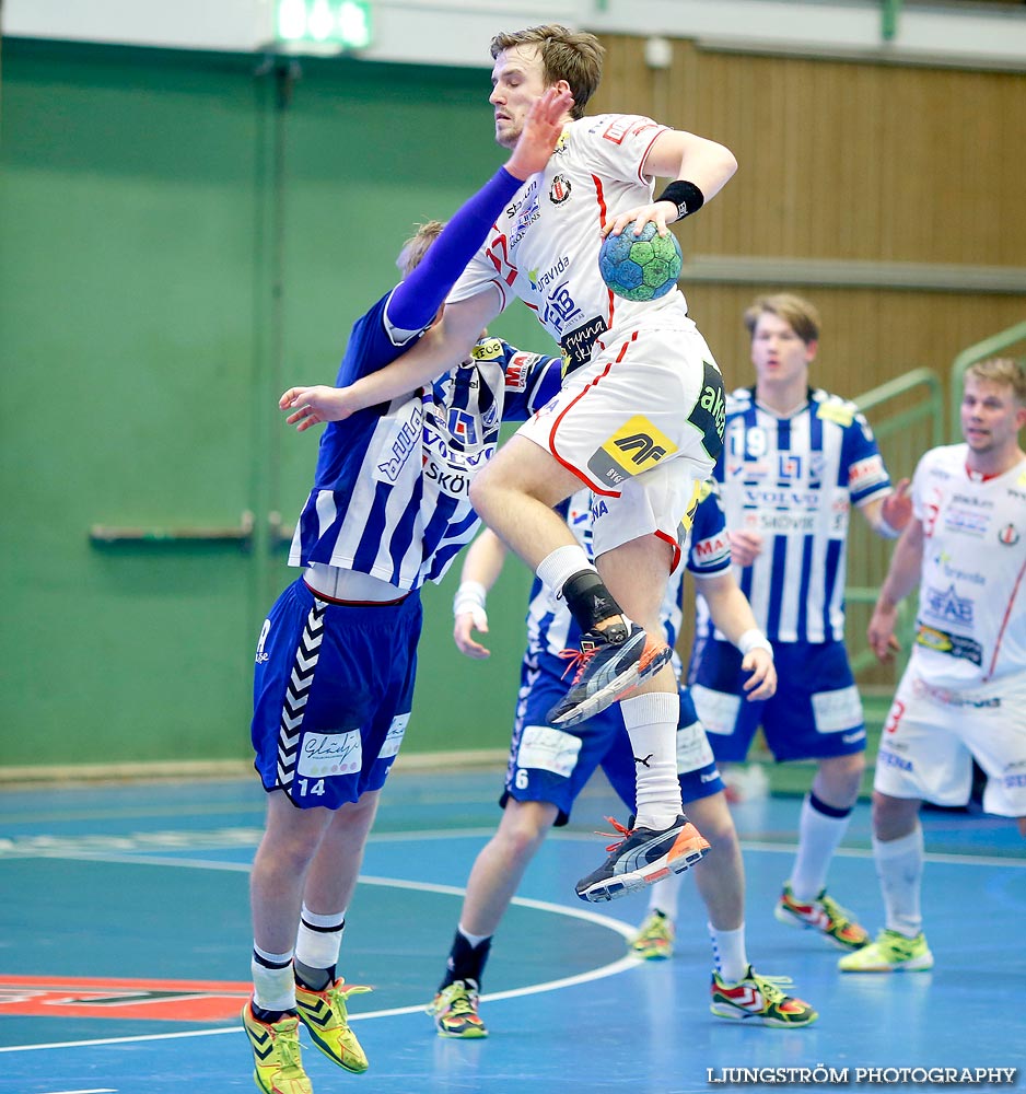 IFK Skövde HK-HK Drott Halmstad 30-35,herr,Arena Skövde,Skövde,Sverige,Handboll,,2014,97571