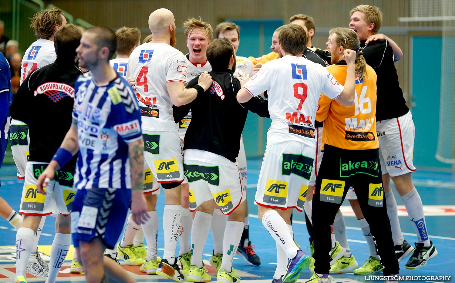 IFK Skövde HK-HK Drott Halmstad 30-35,herr,Arena Skövde,Skövde,Sverige,Handboll,,2014,97578