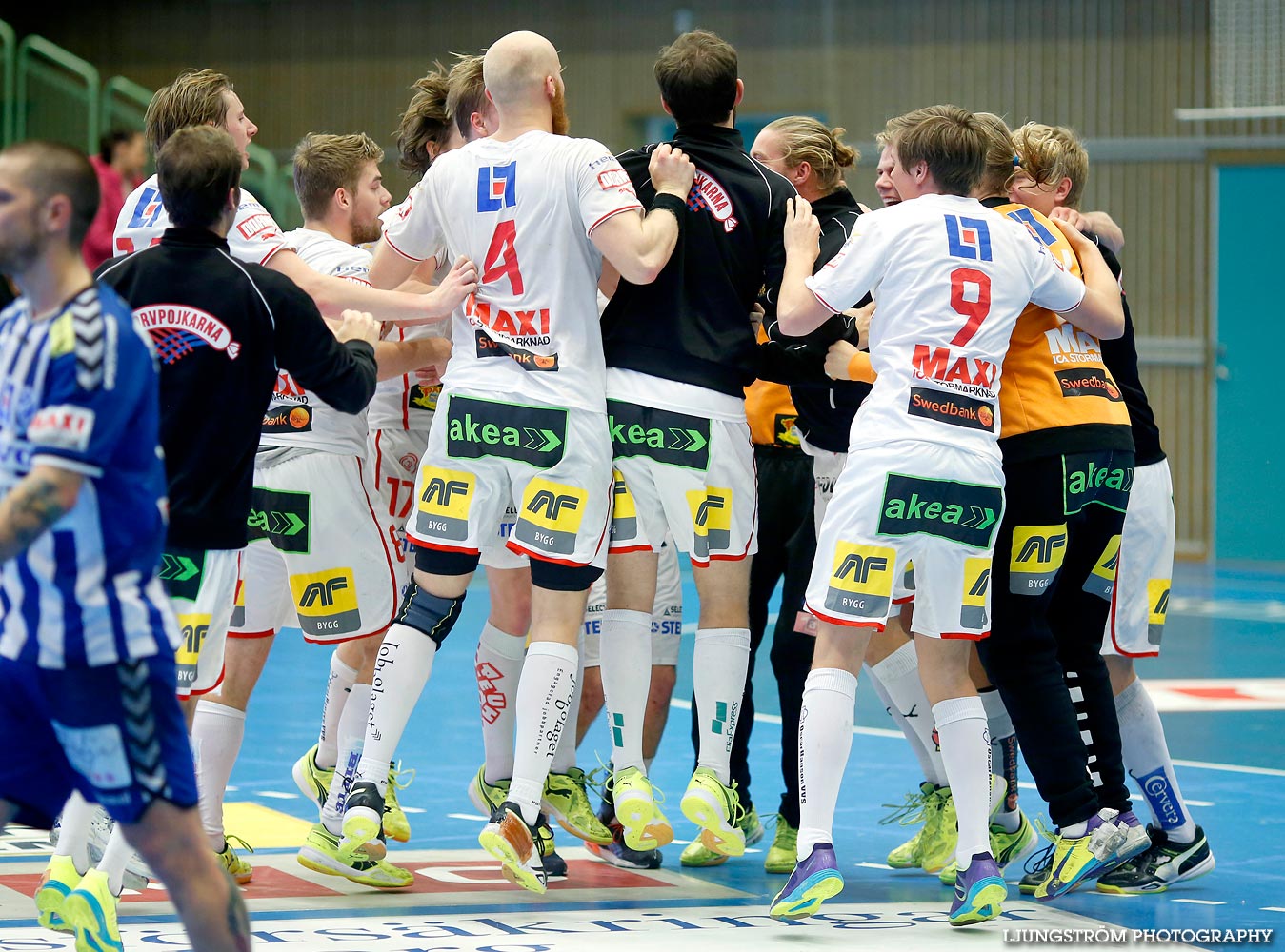 IFK Skövde HK-HK Drott Halmstad 30-35,herr,Arena Skövde,Skövde,Sverige,Handboll,,2014,97579