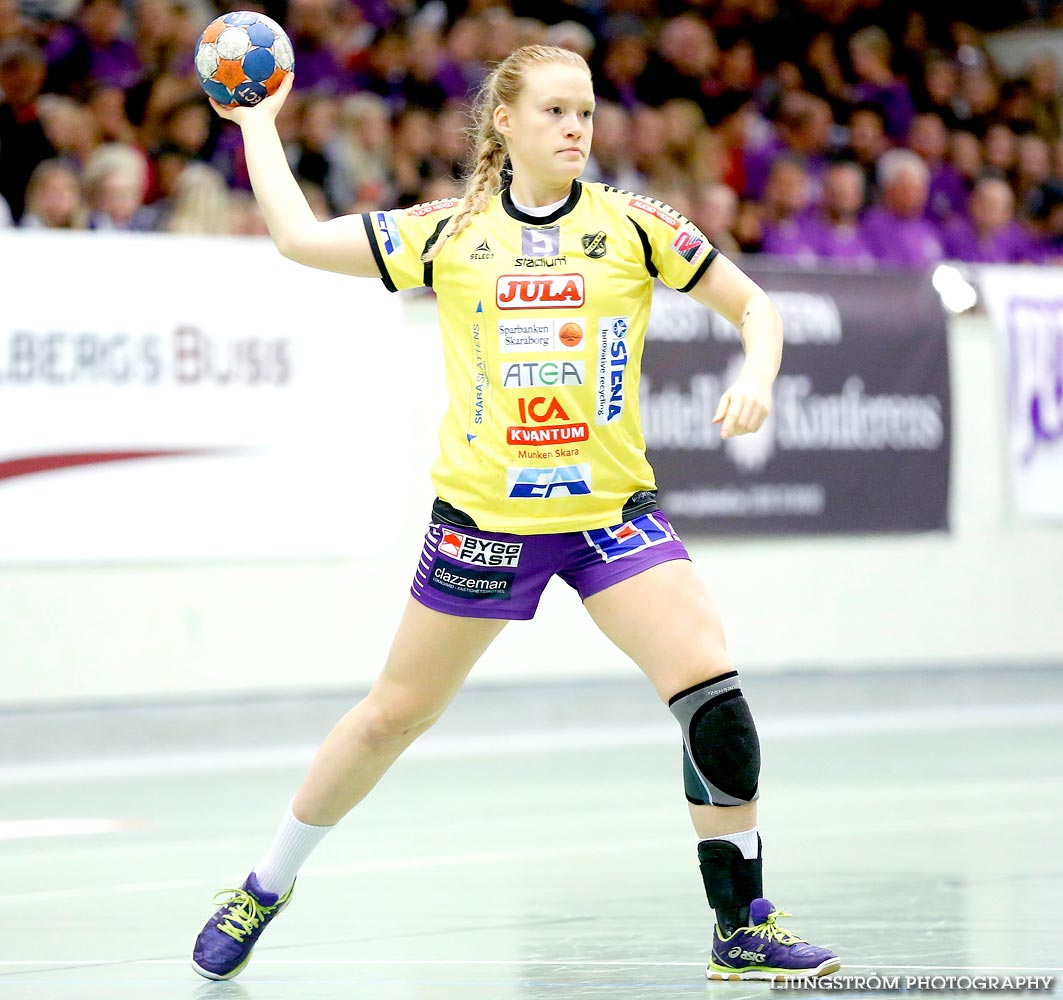 Skara HF-Eskilstuna Guif 23-24,dam,Skara Idrottshall,Skara,Sverige,Handboll,,2014,95761