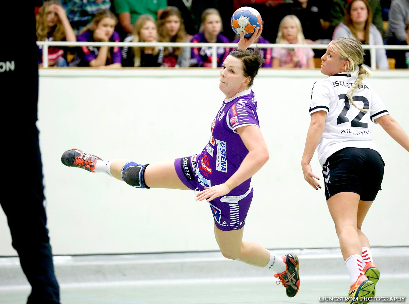 Skara HF-Eskilstuna Guif 23-24,dam,Skara Idrottshall,Skara,Sverige,Handboll,,2014,95774