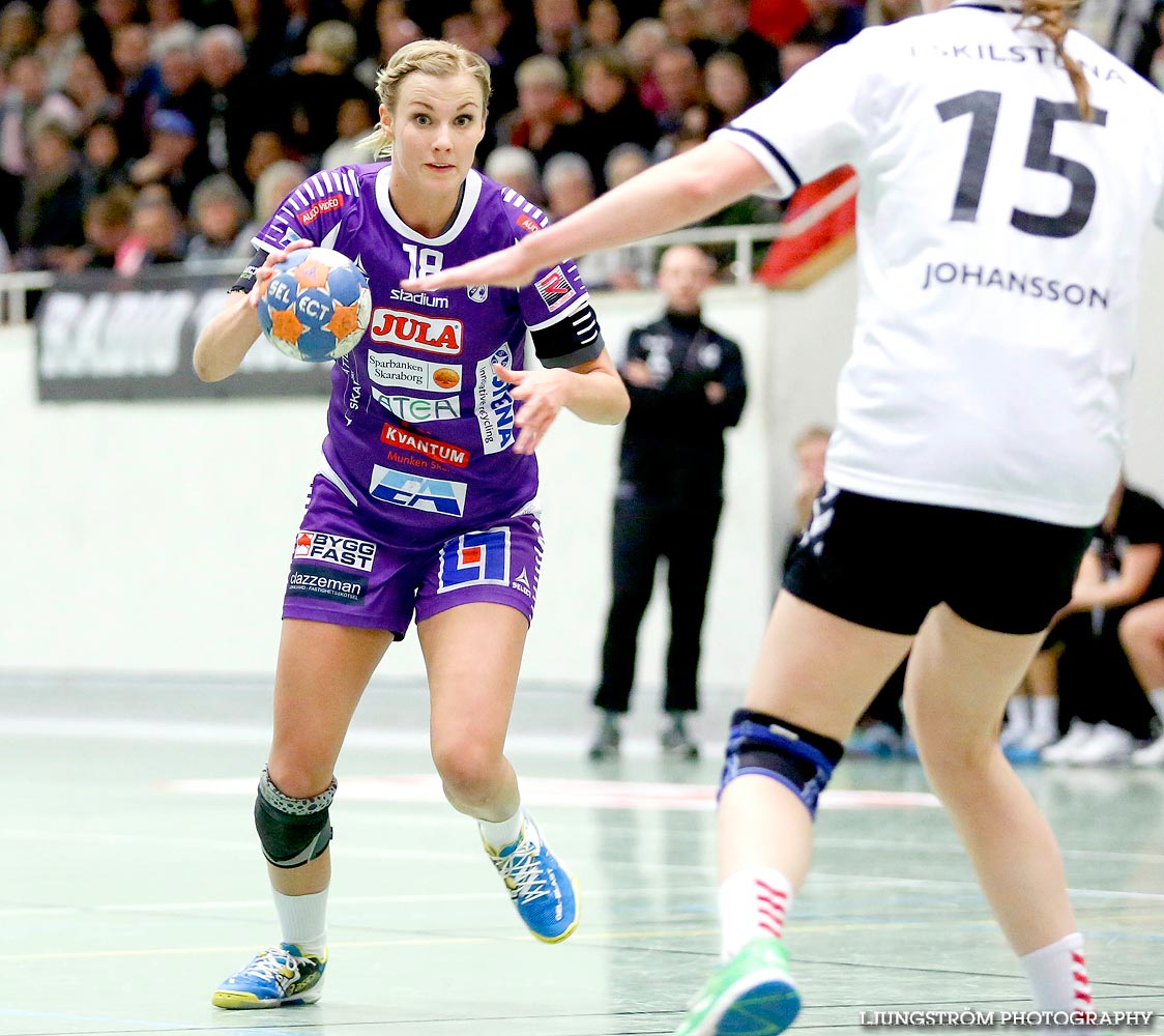 Skara HF-Eskilstuna Guif 23-24,dam,Skara Idrottshall,Skara,Sverige,Handboll,,2014,95776