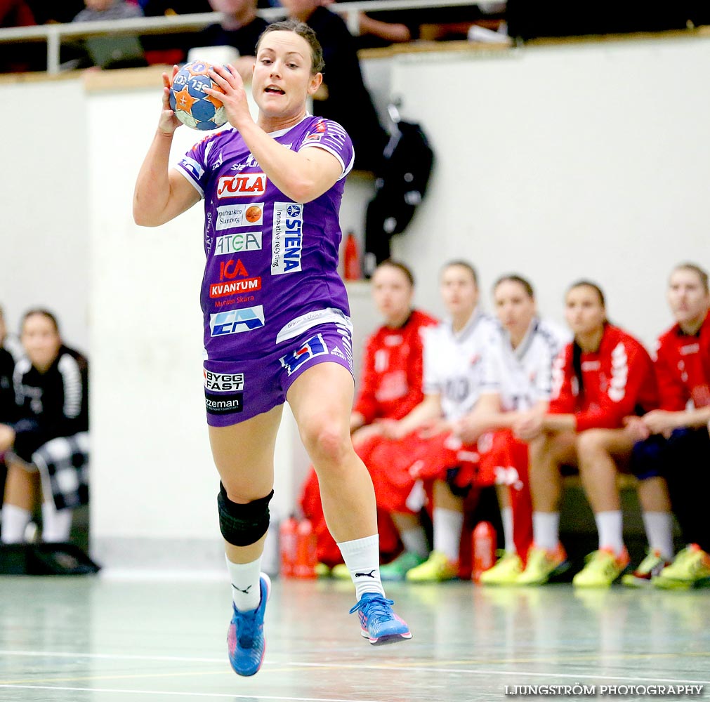 Skara HF-Eskilstuna Guif 23-24,dam,Skara Idrottshall,Skara,Sverige,Handboll,,2014,95778