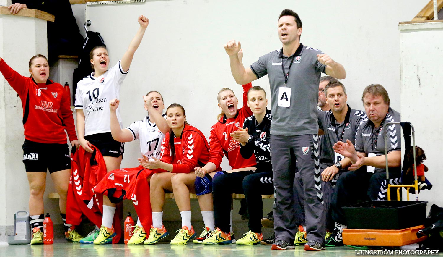 Skara HF-Eskilstuna Guif 23-24,dam,Skara Idrottshall,Skara,Sverige,Handboll,,2014,95782