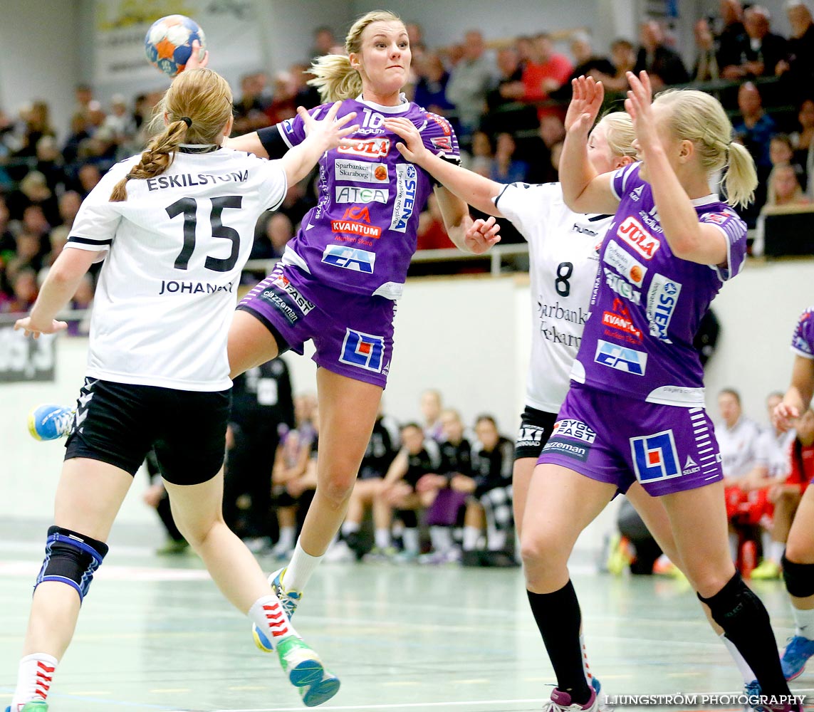 Skara HF-Eskilstuna Guif 23-24,dam,Skara Idrottshall,Skara,Sverige,Handboll,,2014,95783