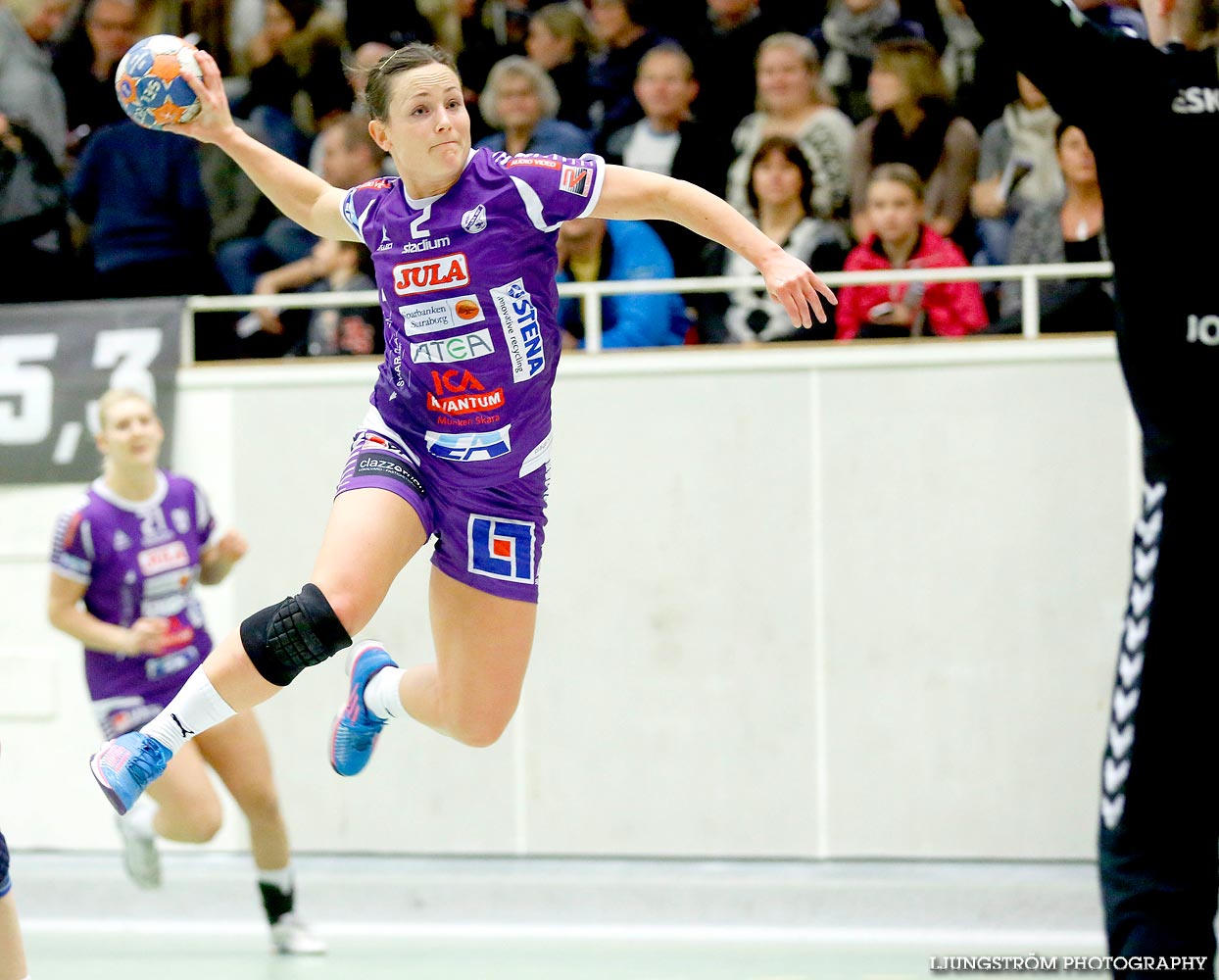 Skara HF-Eskilstuna Guif 23-24,dam,Skara Idrottshall,Skara,Sverige,Handboll,,2014,95792