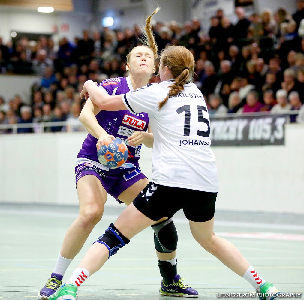 Skara HF-Eskilstuna Guif 23-24,dam,Skara Idrottshall,Skara,Sverige,Handboll,,2014,95798