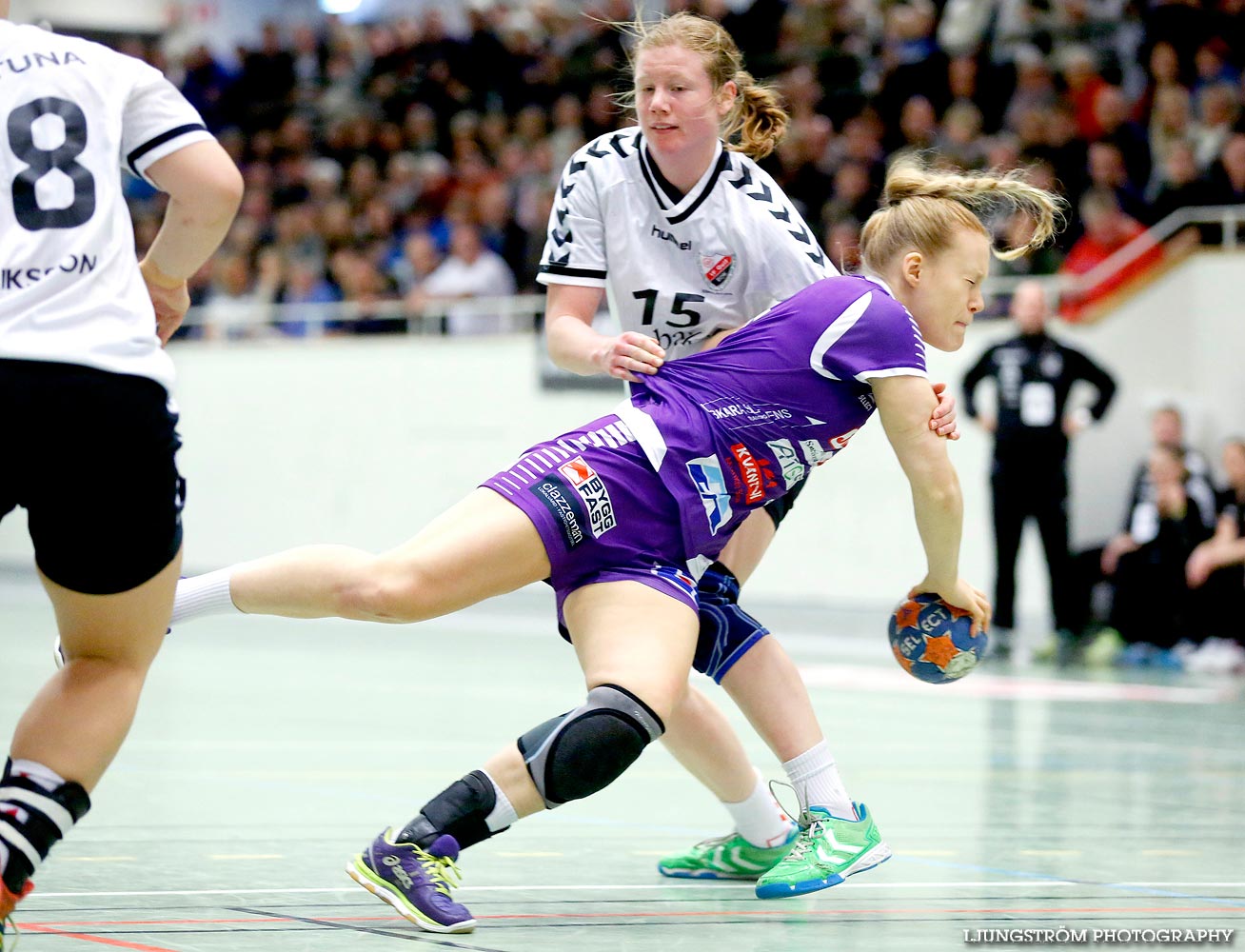 Skara HF-Eskilstuna Guif 23-24,dam,Skara Idrottshall,Skara,Sverige,Handboll,,2014,95799