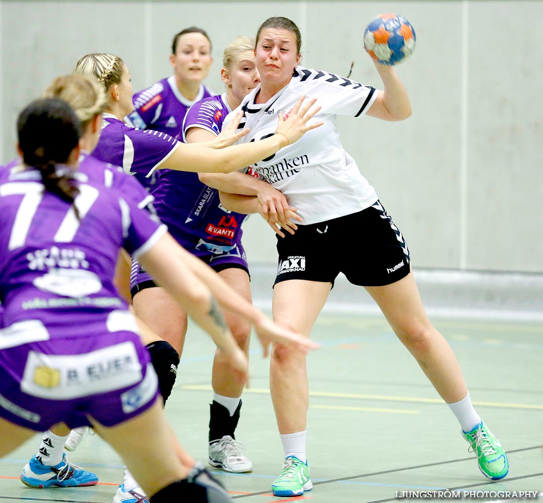 Skara HF-Eskilstuna Guif 23-24,dam,Skara Idrottshall,Skara,Sverige,Handboll,,2014,95805