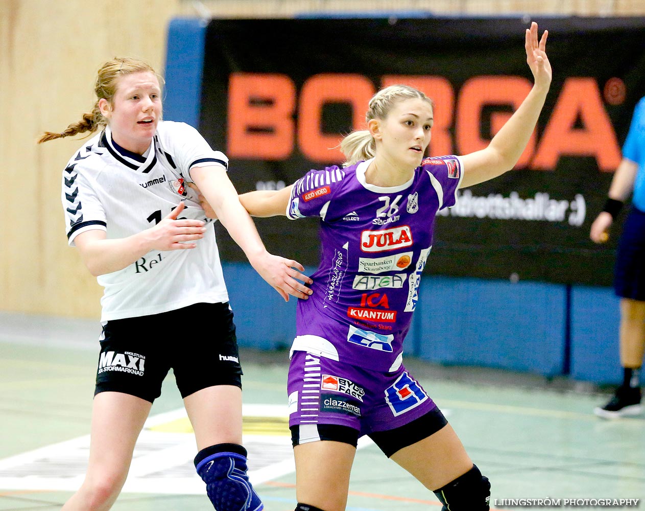 Skara HF-Eskilstuna Guif 23-24,dam,Skara Idrottshall,Skara,Sverige,Handboll,,2014,95815