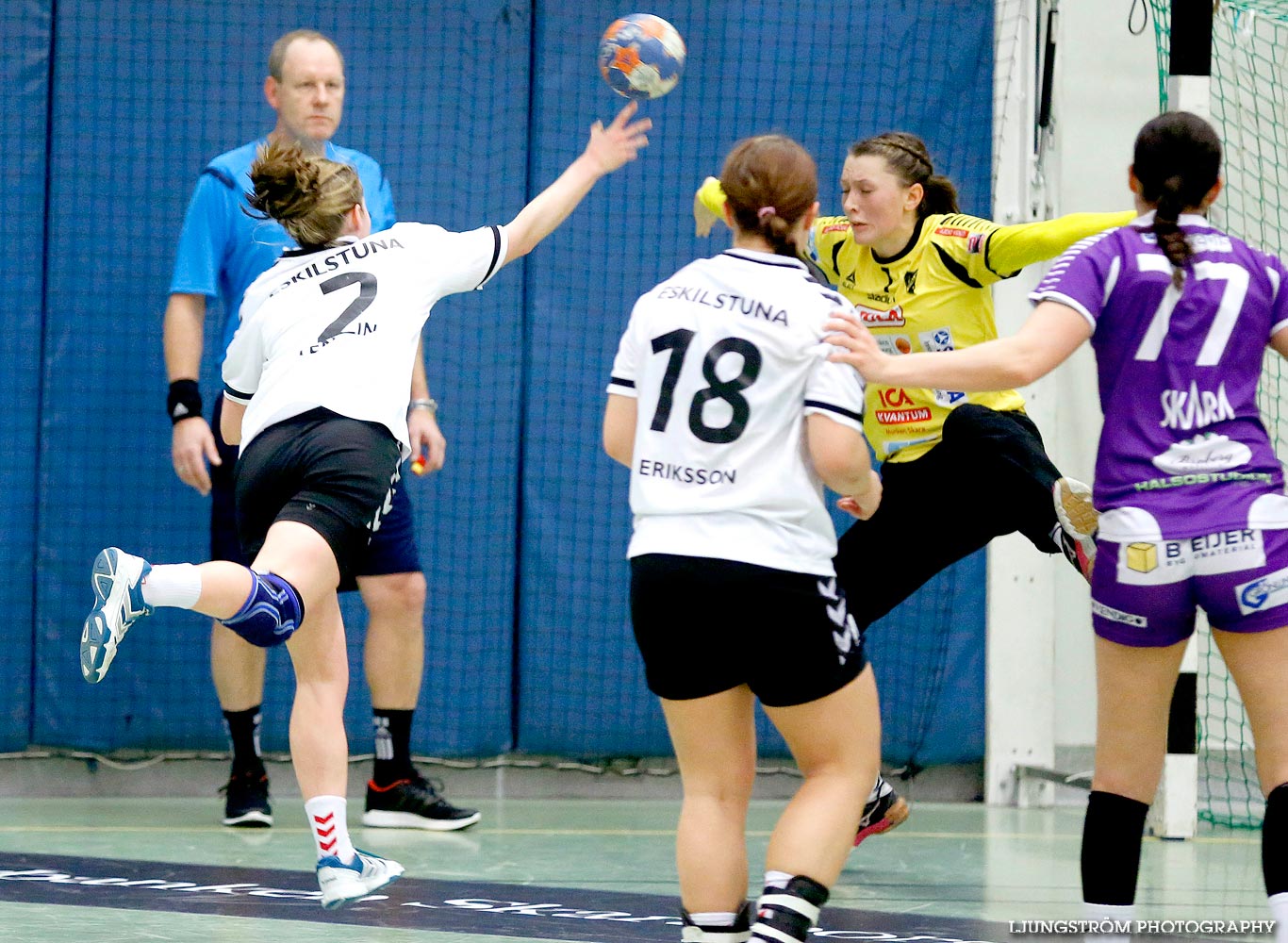 Skara HF-Eskilstuna Guif 23-24,dam,Skara Idrottshall,Skara,Sverige,Handboll,,2014,95824