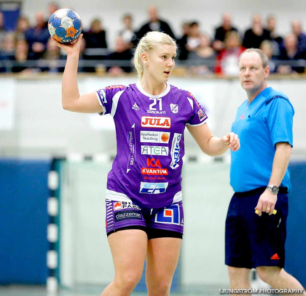 Skara HF-Eskilstuna Guif 23-24,dam,Skara Idrottshall,Skara,Sverige,Handboll,,2014,95830