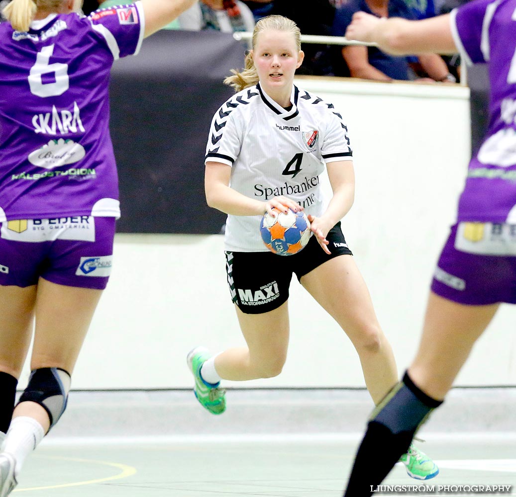 Skara HF-Eskilstuna Guif 23-24,dam,Skara Idrottshall,Skara,Sverige,Handboll,,2014,95841