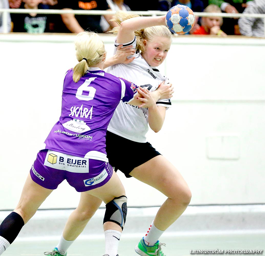 Skara HF-Eskilstuna Guif 23-24,dam,Skara Idrottshall,Skara,Sverige,Handboll,,2014,95843