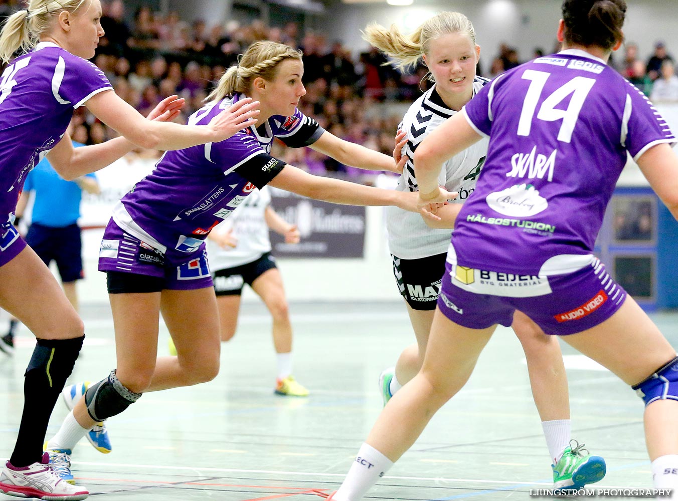 Skara HF-Eskilstuna Guif 23-24,dam,Skara Idrottshall,Skara,Sverige,Handboll,,2014,95848