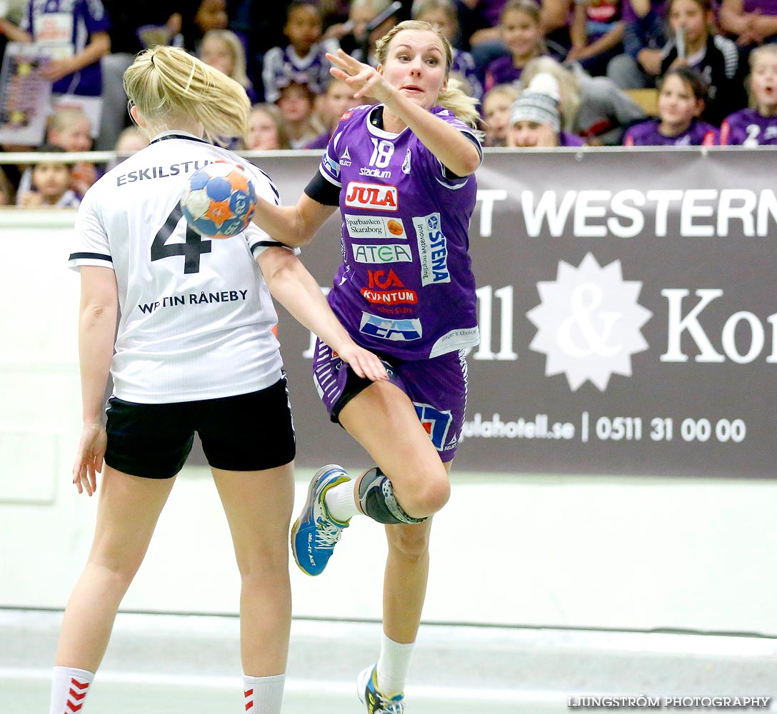 Skara HF-Eskilstuna Guif 23-24,dam,Skara Idrottshall,Skara,Sverige,Handboll,,2014,95876