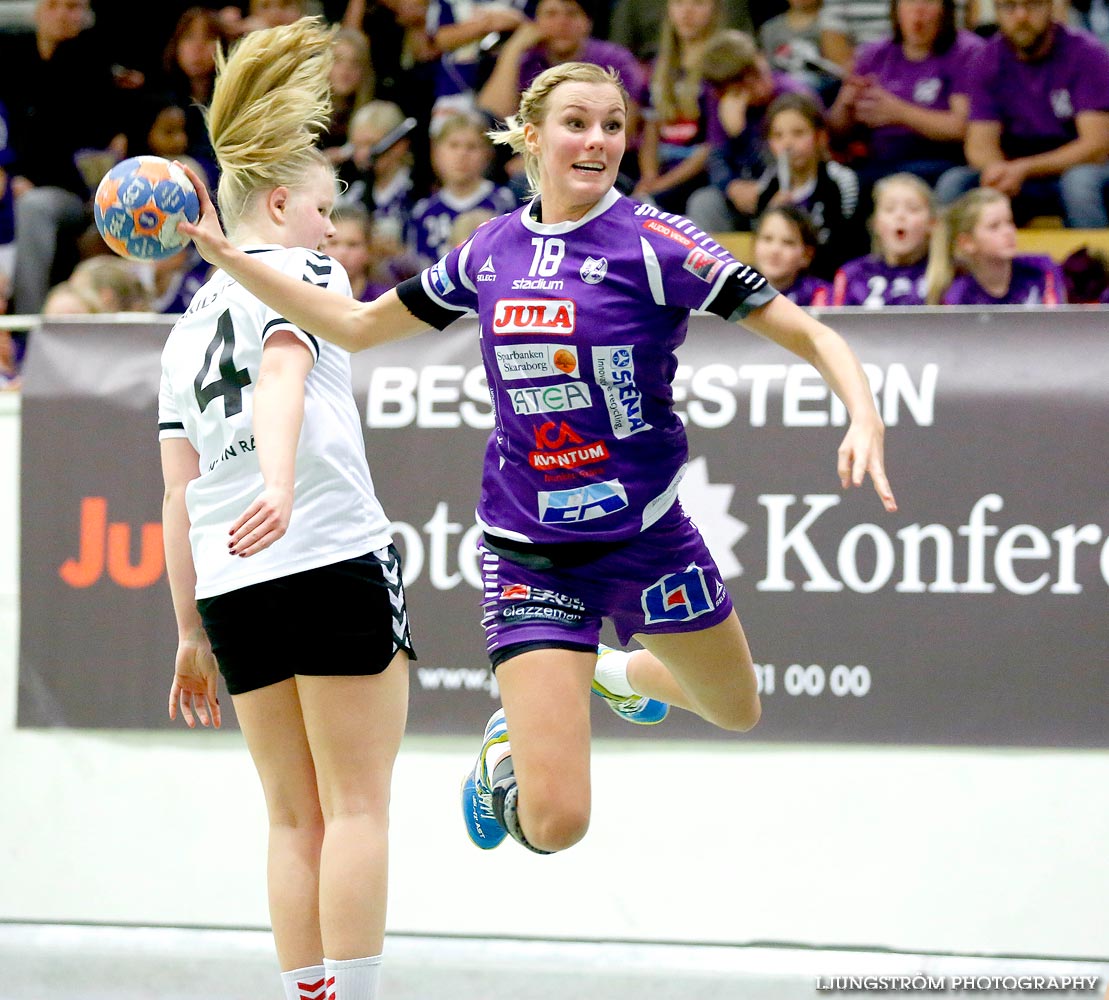 Skara HF-Eskilstuna Guif 23-24,dam,Skara Idrottshall,Skara,Sverige,Handboll,,2014,95877