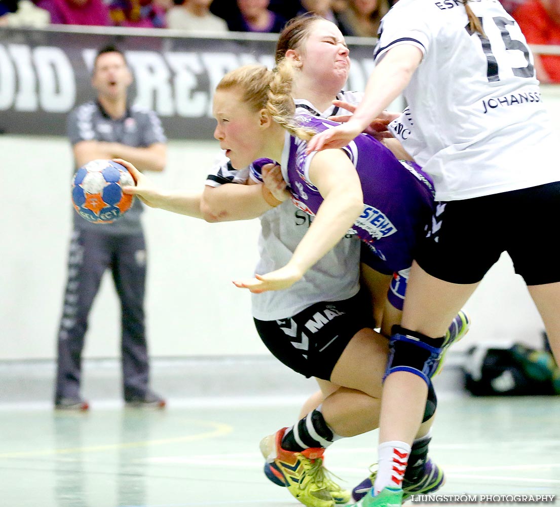 Skara HF-Eskilstuna Guif 23-24,dam,Skara Idrottshall,Skara,Sverige,Handboll,,2014,95901