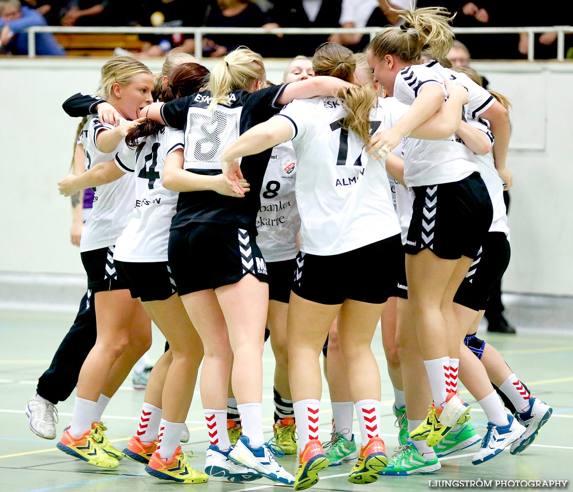 Skara HF-Eskilstuna Guif 23-24,dam,Skara Idrottshall,Skara,Sverige,Handboll,,2014,95917