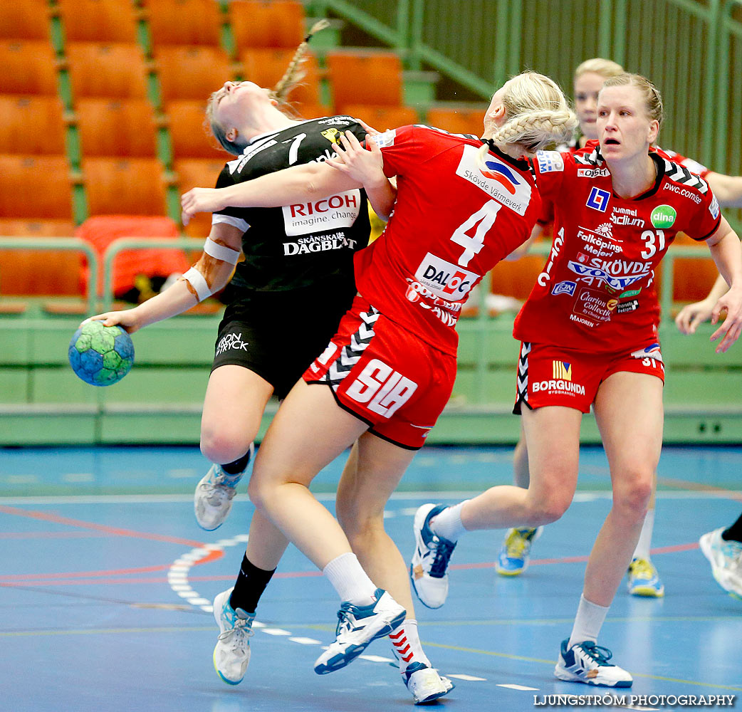Skövde HF-Team Eslöv IK 27-30,dam,Arena Skövde,Skövde,Sverige,Handboll,,2014,131172