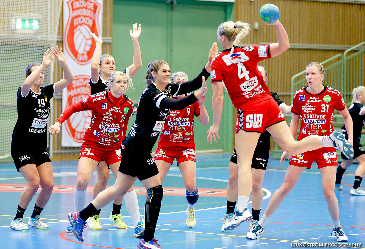 Skövde HF-Team Eslöv IK 27-30,dam,Arena Skövde,Skövde,Sverige,Handboll,,2014,131178