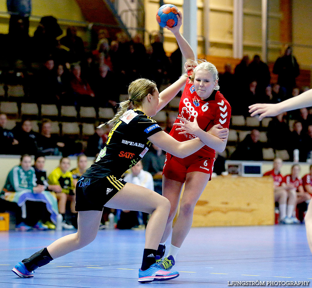 HF Somby/Skövde-HK S-hof 17-22,dam,Skövde Idrottshall,Skövde,Sverige,Handboll,,2014,128713