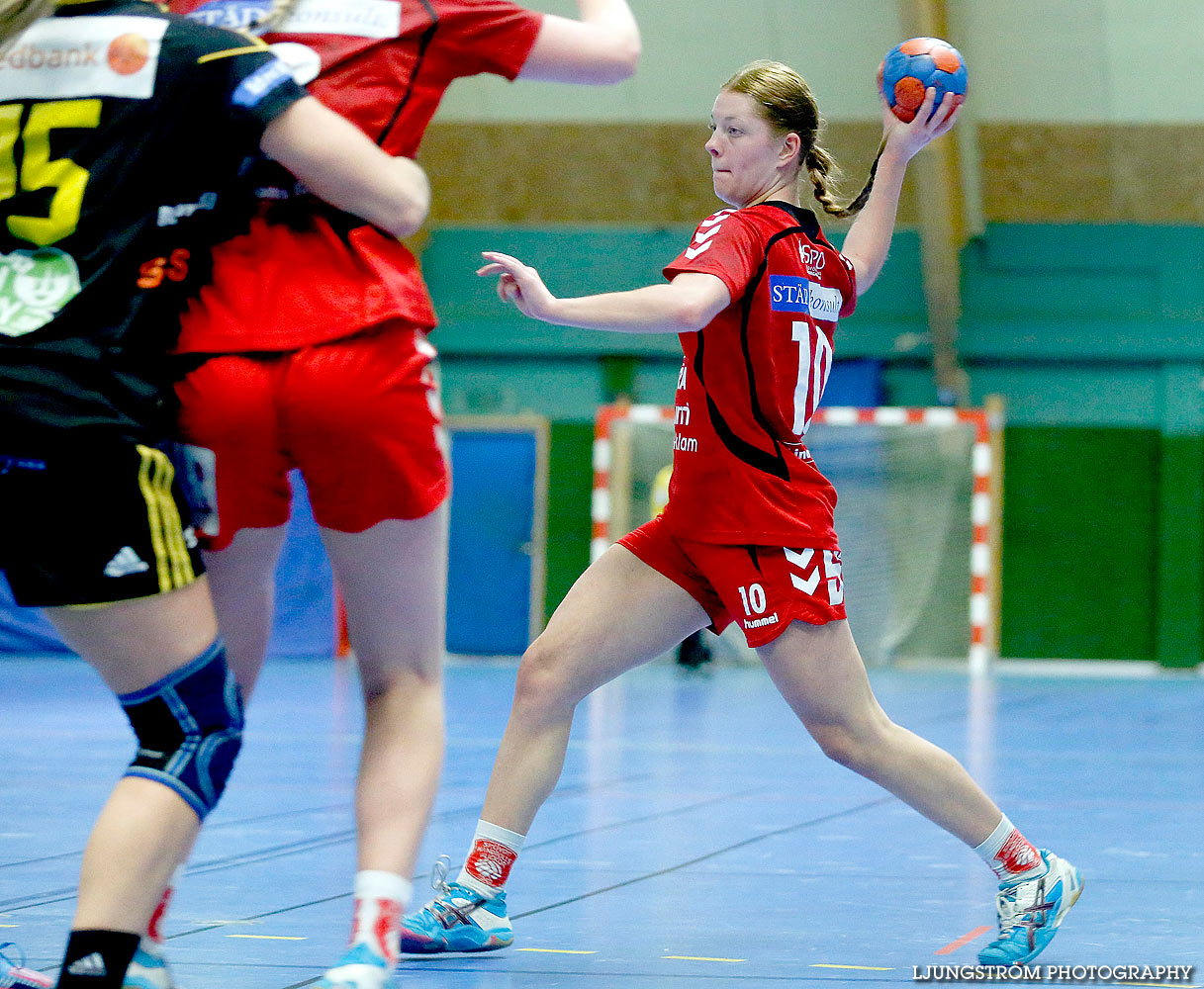 HF Somby/Skövde-HK S-hof 17-22,dam,Skövde Idrottshall,Skövde,Sverige,Handboll,,2014,128719