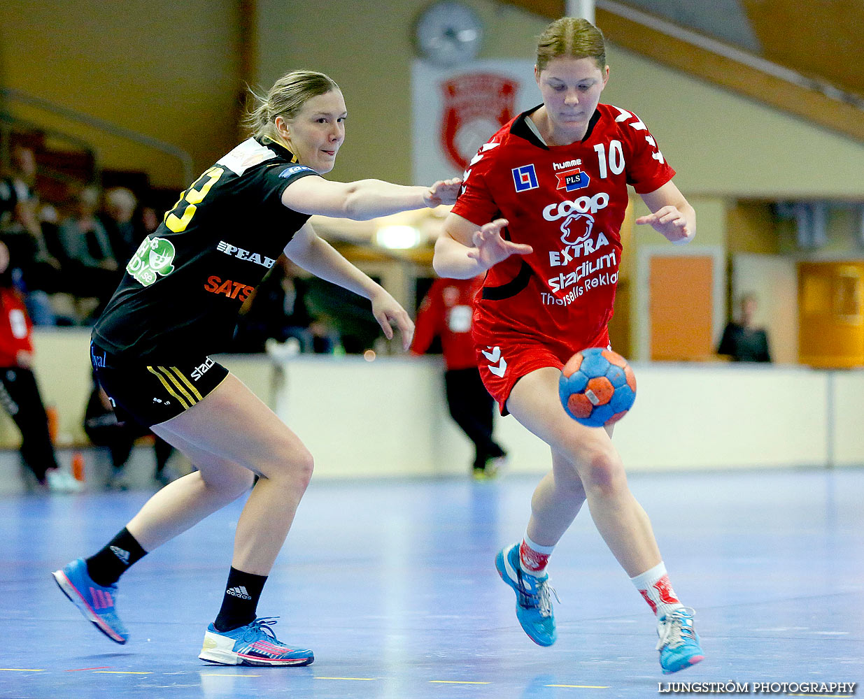 HF Somby/Skövde-HK S-hof 17-22,dam,Skövde Idrottshall,Skövde,Sverige,Handboll,,2014,128722