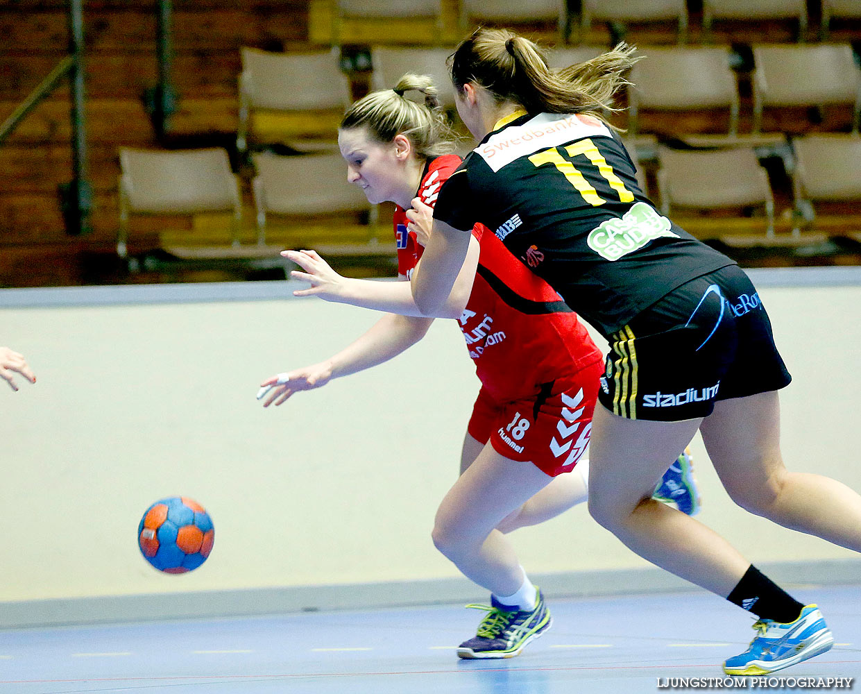 HF Somby/Skövde-HK S-hof 17-22,dam,Skövde Idrottshall,Skövde,Sverige,Handboll,,2014,128724