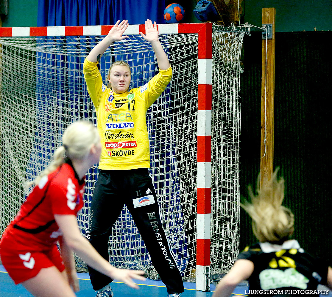 HF Somby/Skövde-HK S-hof 17-22,dam,Skövde Idrottshall,Skövde,Sverige,Handboll,,2014,128731