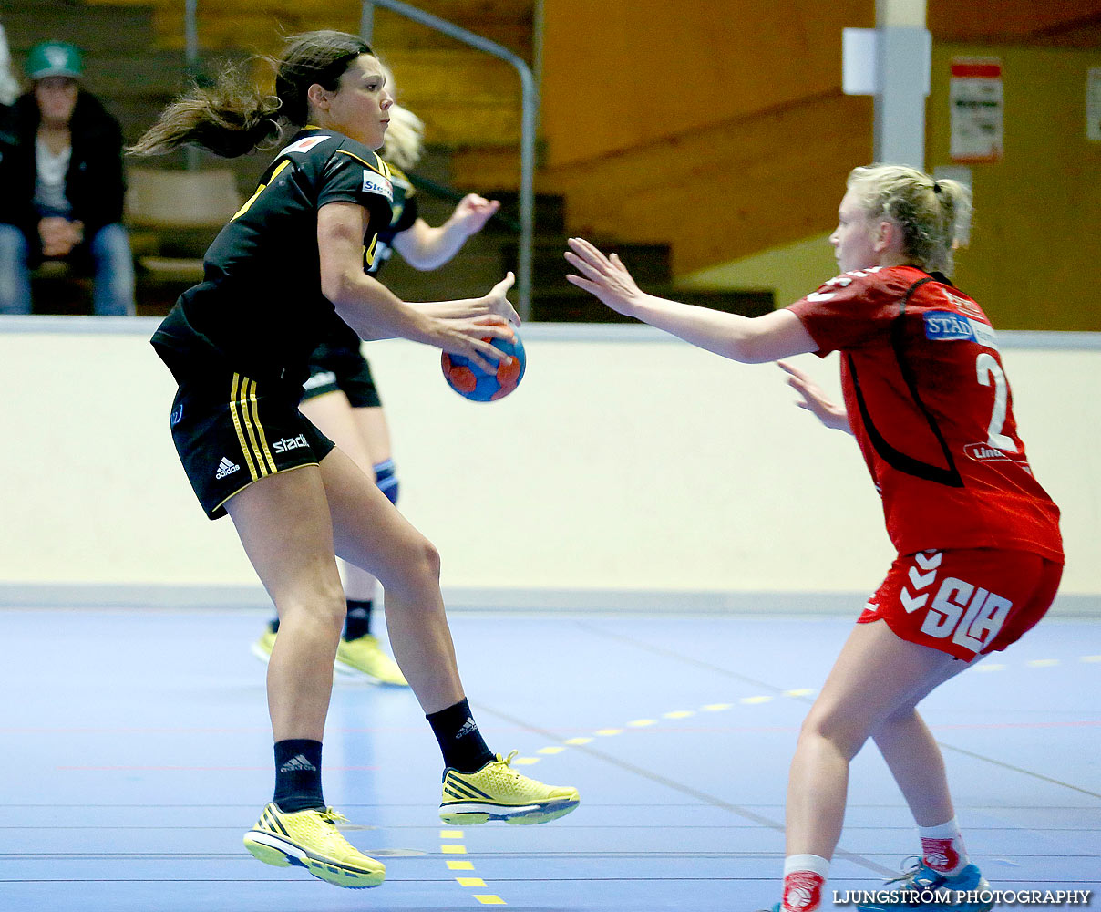 HF Somby/Skövde-HK S-hof 17-22,dam,Skövde Idrottshall,Skövde,Sverige,Handboll,,2014,128733